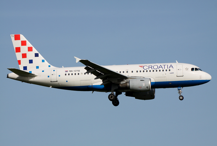 croatia airlines самолет
